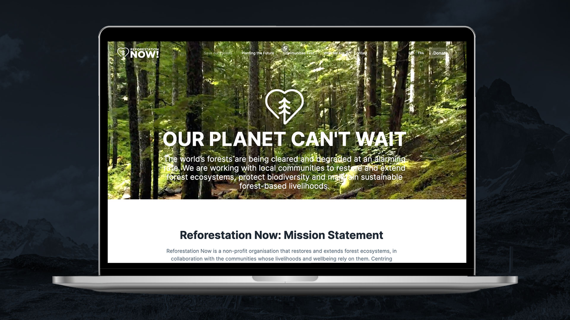 Reforestation NOW!
